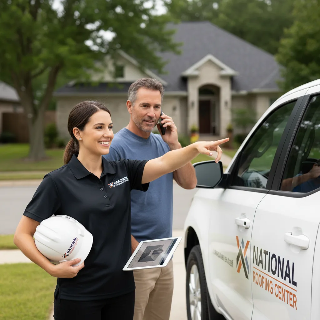 National Roofing Center customer support in Hope